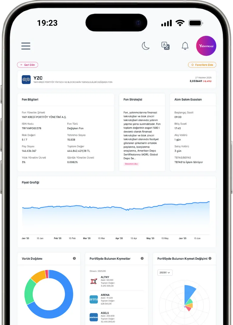 App screen