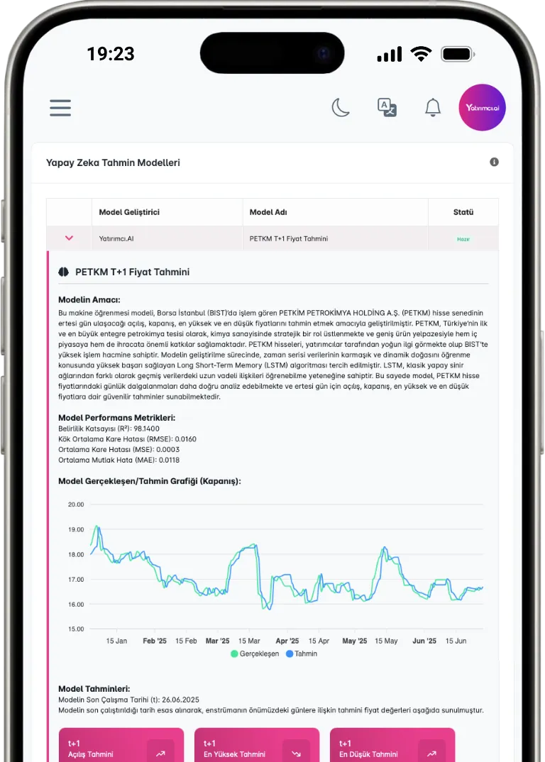 App screen