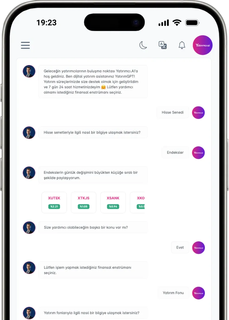App screen